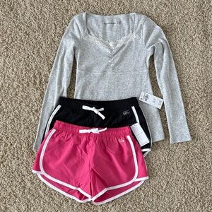 abercrombie kids | ypb shorts & Babydoll top Bundle